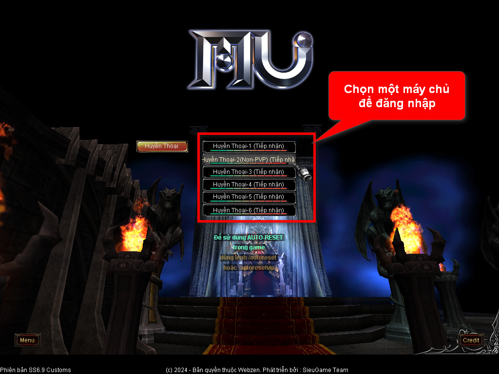 Chức năng chính của Game MU Thiên Tử Chức năng chính của Game MU Thiên Tử